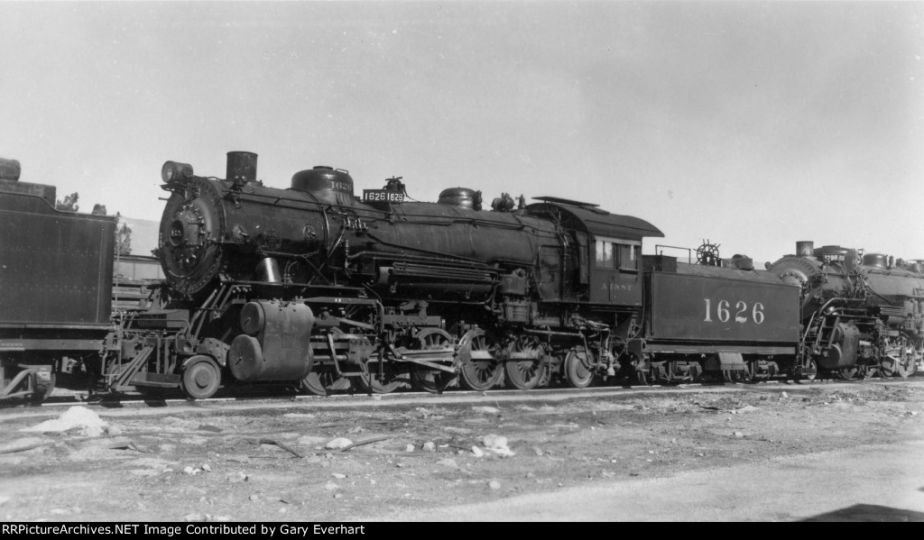 ATSF 2-10-2 #1626 - Atchison, Topeka & Santa Fe